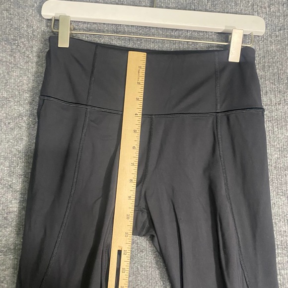 Athleta Leggings Small Black High Rise 7/8 Mesh Stretch Athleisure - Picture 10 of 15